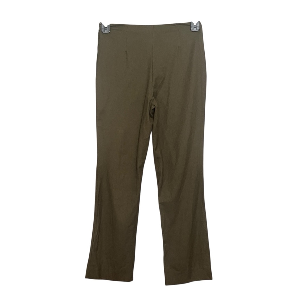 Ralph Lauren Black Label Wool Pants Minimalist Office Casual Classic SZ 4 Green - Picture 2 of 8